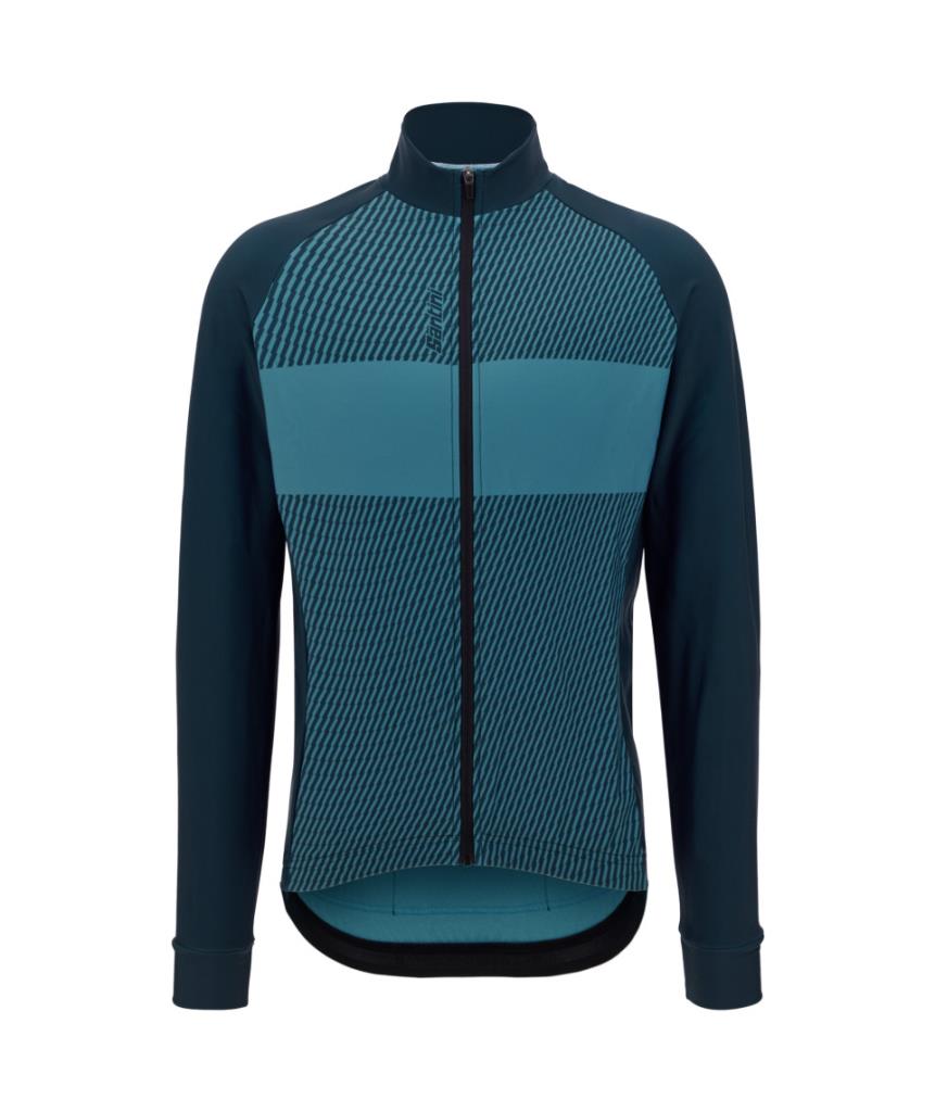 Santini COLLE Erkek Uzun Kollu Bisiklet Forması Kışlık Büyük Beden AW216075COLLE