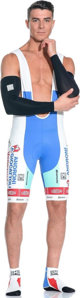 Santini Cool Arm Coolers Летние утеплители для рук, черные, XL-XXL