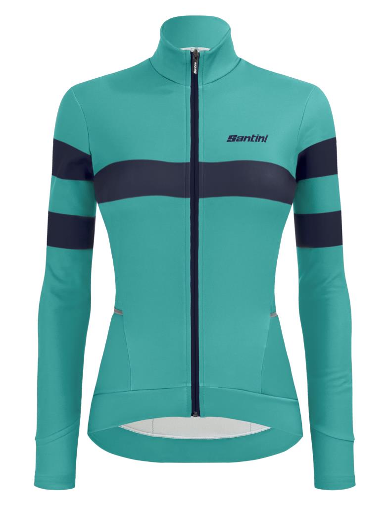 Santini Coral Bengal Kadın Termal Kışlık Bisiklet Forması 2W216175CORALBENG