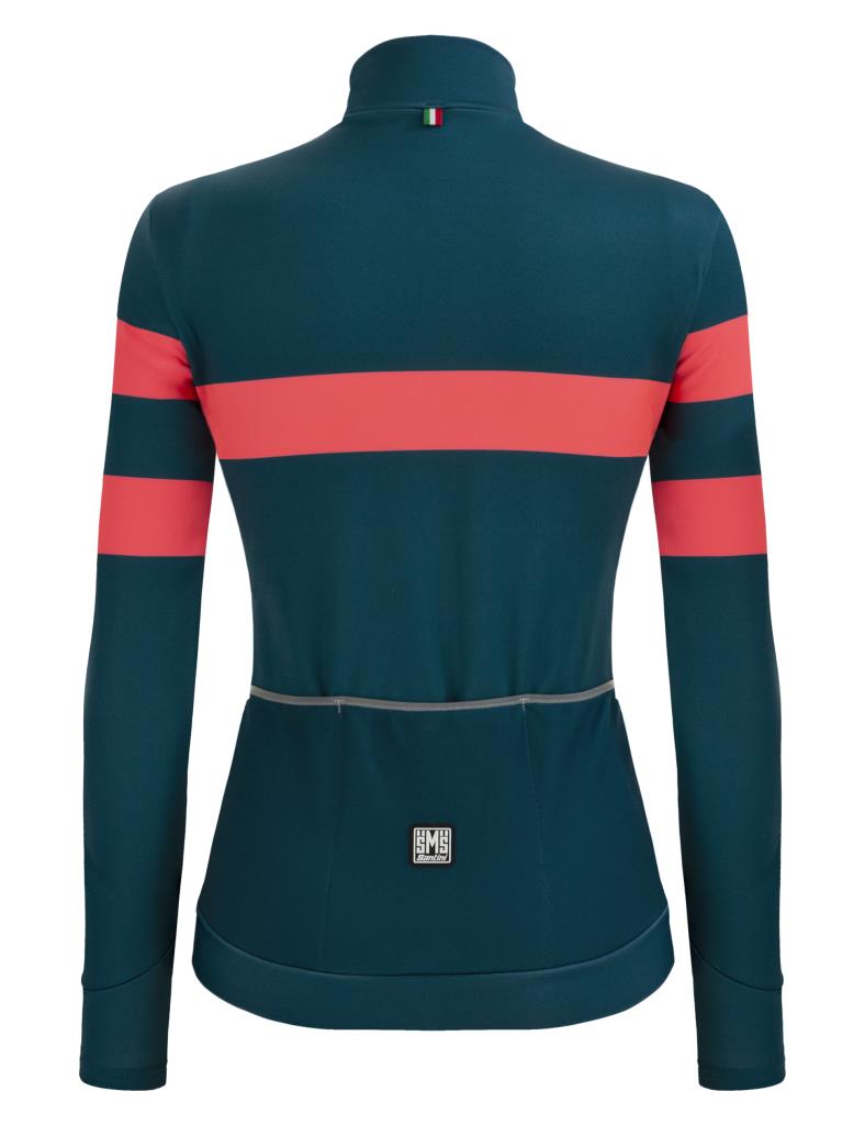 Santini Coral Bengal Kadın Termal Kışlık Bisiklet Forması 2W216175CORALBENG