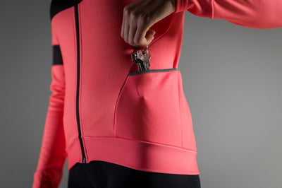 Santini Coral Bengal Kadın Termal Kışlık Bisiklet Forması 2W216175CORALBENG