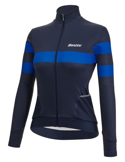 Santini Coral Bengal Kadın Termal Kışlık Bisiklet Forması 3W216175CORALBENG