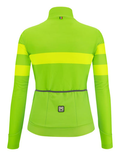 Santini Coral Bengal Kadın Termal Kışlık Bisiklet Forması 3W216175CORALBENG