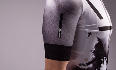 Santini Delta Berg Unisex Bisiklet Forması 3S94275RDELTABERG BLU Nautica