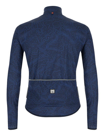 Santini EROICA NEBULA ARTE Erkek Rüzgarlık Bisiklet Ceketi ER33275NEBULARTE