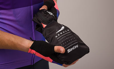 Santini GIST La Vuelta Official Erkek Rüzgarlık Bisiklet Ceketi RE33275GIST