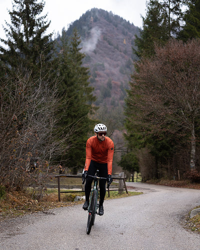 Santini Gravel Core Büyük Beden Erkek Bisiklet Forması Uzun Kollu 3M216075GRAVLCORE