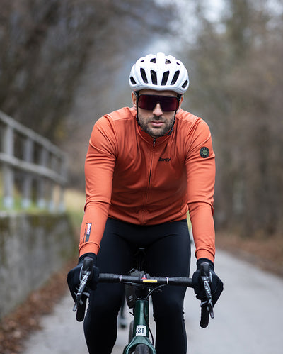 Santini Gravel Core Büyük Beden Erkek Bisiklet Forması Uzun Kollu 3M216075GRAVLCORE