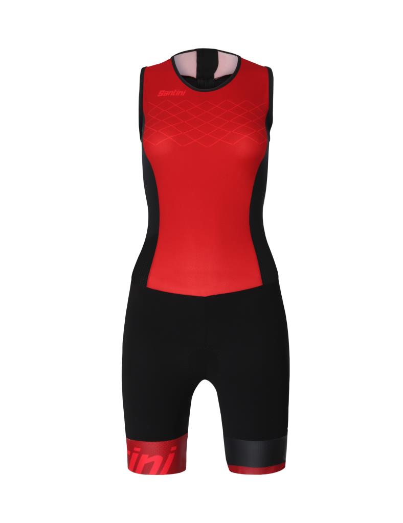 Santini GTR REDUX S9 Lady Body Triathlon Kadın Kolsuz Trisuit S9771GTRREDUX