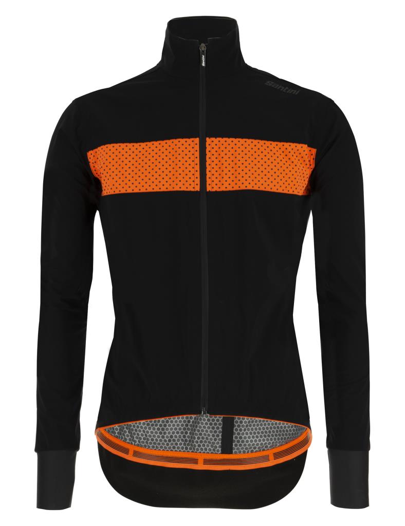 Santini GUARD MERCURIO Erkek Yağmurluk Bisiklet Ceketi 1W50775GUARDMERC