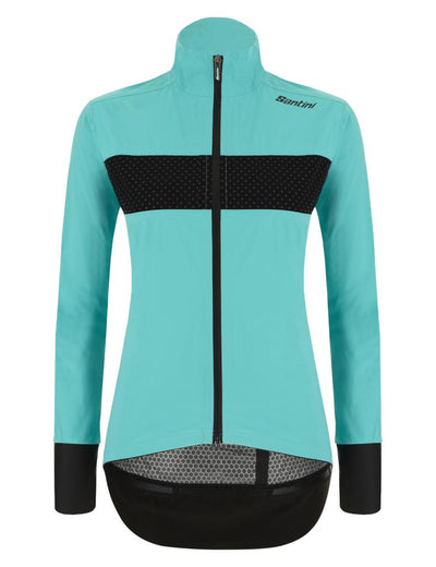 Santini GUARD MERCURIO Kadın Yağmurluk Bisiklet Ceketi 1W51775GUARDMERC