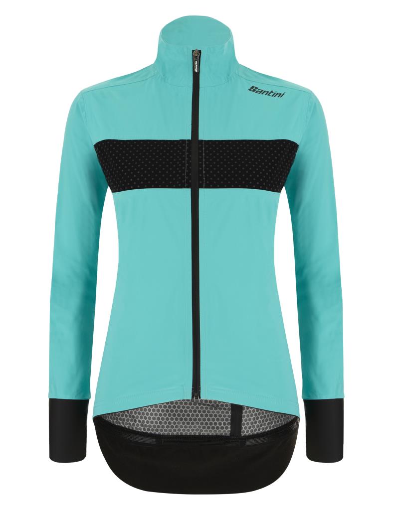 Santini GUARD MERCURIO Kadın Yağmurluk Bisiklet Ceketi 1W51775GUARDMERC