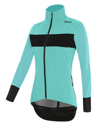 Santini GUARD MERCURIO Kadın Yağmurluk Bisiklet Ceketi 1W51775GUARDMERC