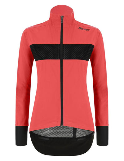 Santini GUARD MERCURIO Kadın Yağmurluk Bisiklet Ceketi 1W51775GUARDMERC