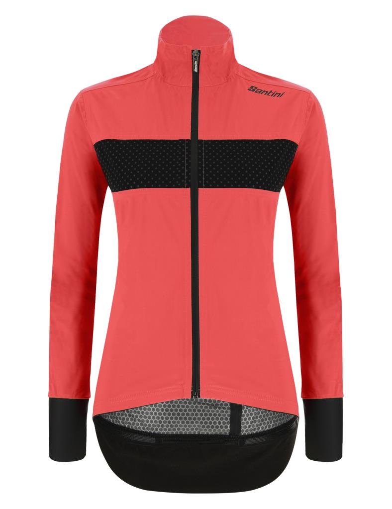 Santini GUARD MERCURIO Kadın Yağmurluk Bisiklet Ceketi 1W51775GUARDMERC