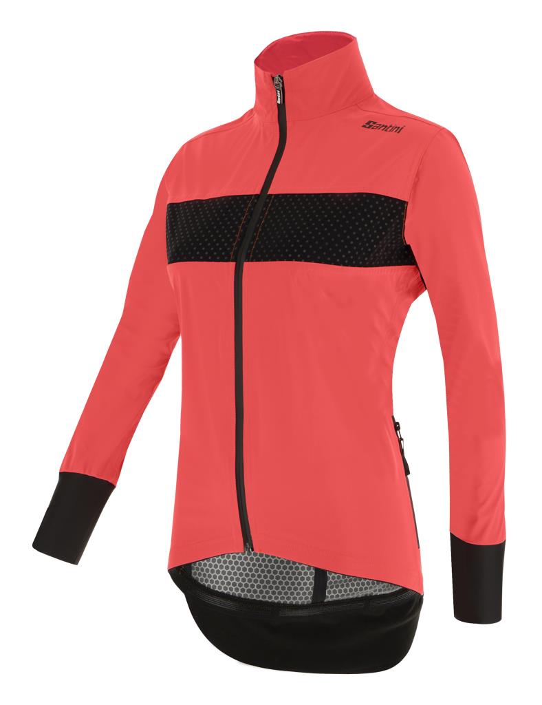 Santini GUARD MERCURIO Kadın Yağmurluk Bisiklet Ceketi 1W51775GUARDMERC