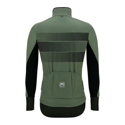 Мужская зимняя велосипедная куртка Santini HERO GRADIENT FR50775HEROGRAD