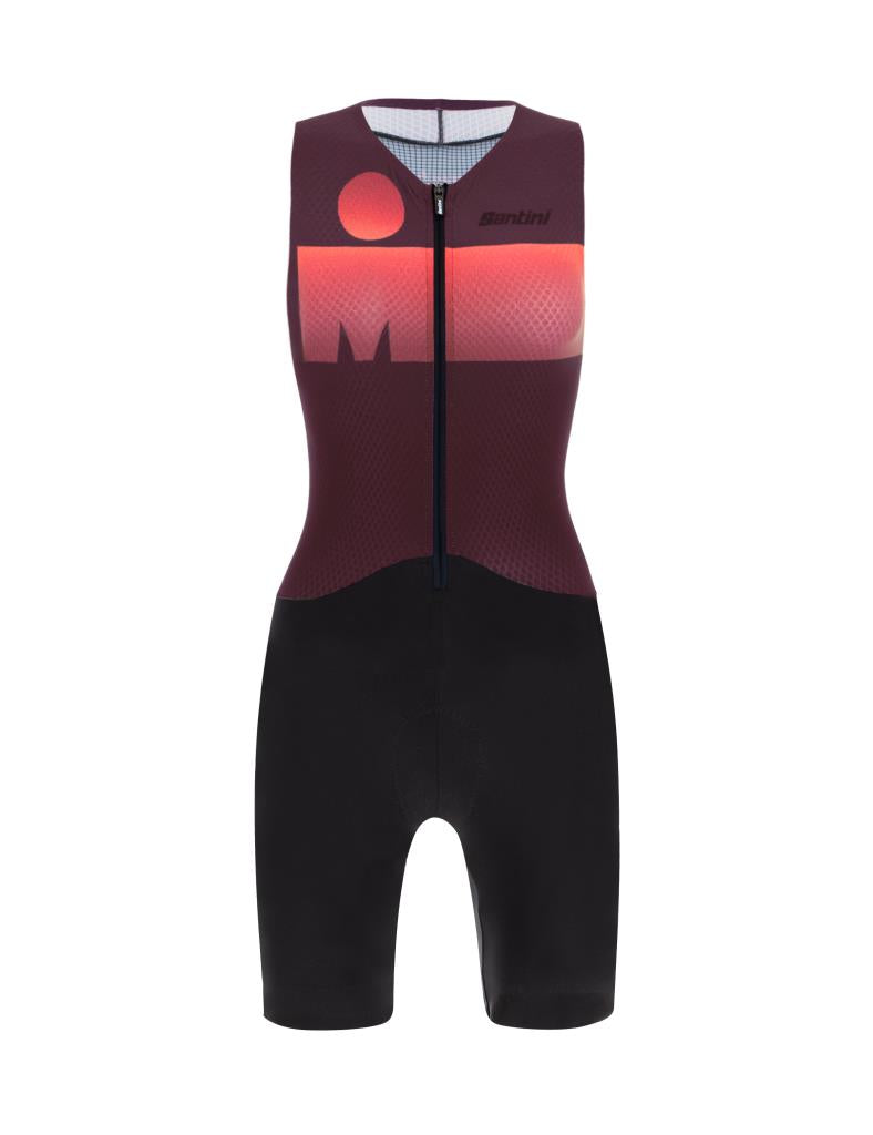 Santini Ironman Audax Kadın Kolsuz Trisuit 9I771IMGAUDAX