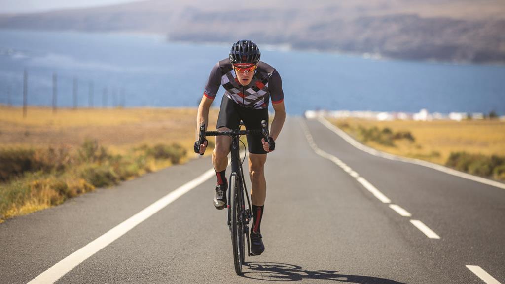 Santini Ironman SS Jersey Erkek Kısa Kol Forma 9I94075RVIS Ironman VIS Design