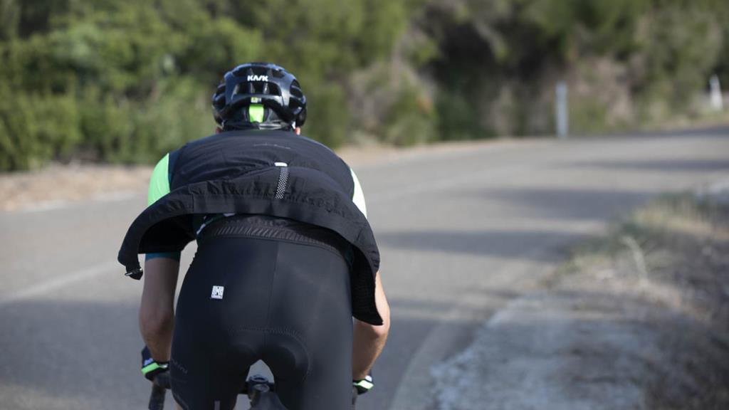 Santini Ironman VIS Wind Vest Erkek Rüzgarlık Yelek 9I54575VISGENI