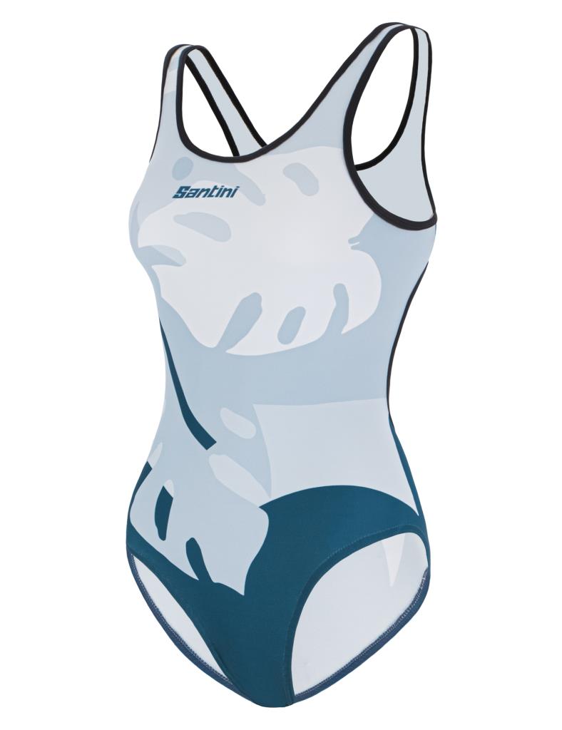 Santini Kadın Tri Swimsuit Sleek Design Triathlon Mayo 1T1400--SLEEKMAUI