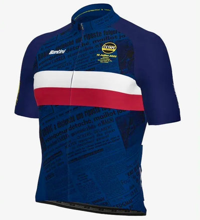 Santini L'Etape Du Tour De France Özel Seri Erkek Bisiklet Forması RE95475C2EDT