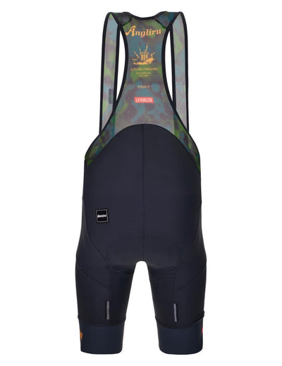 Santini La Vuelta Angliru Erkek Askılı Bisiklet Taytı RE1075FBLV23ANGL