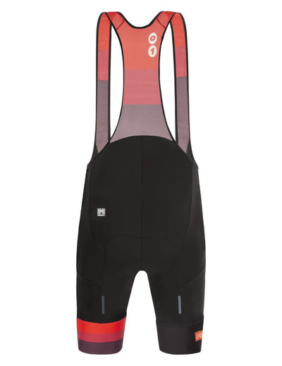 Santini LA VUELTA BURGOS Stage Cycling Erkek Askılı Bisiklet Taytı RE1075GITBURGO