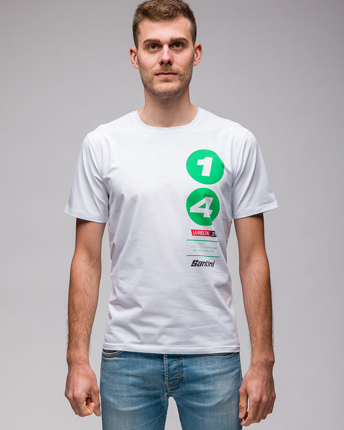 Santini La Vuelta Extremadura Design Tişört RE499COTXDURA