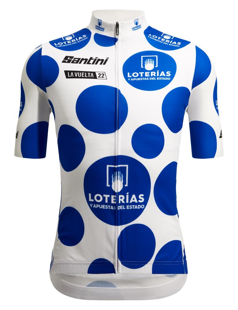 Santini La Vuelta King Of The Mountain Bisiklet Forması RE94075C22LVKOM