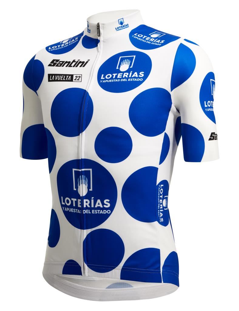 Santini La Vuelta King Of The Mountain Bisiklet Forması RE94075C22LVKOM