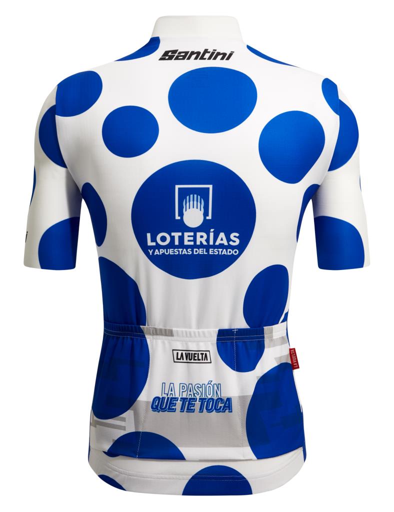 Santini La Vuelta King Of The Mountain Bisiklet Forması RE94075C22LVKOM