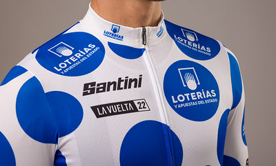 Santini La Vuelta King Of The Mountain Bisiklet Forması RE94075C22LVKOM