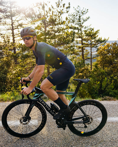 Santini Le Maillot Jaune Tour De France Official Özel Seri Erkek Askılı Bisiklet Taytı AS1075C3MJ29