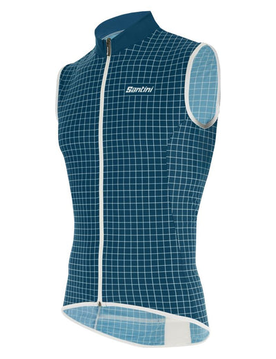 Santini Nebula Büyük Beden Erkek Rüzgarlık Yelek 1W54275NEBUL