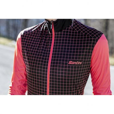 Santini NEBULA Kadın Rüzgarlık Bisiklet Ceketi 1W332L75NEBUL