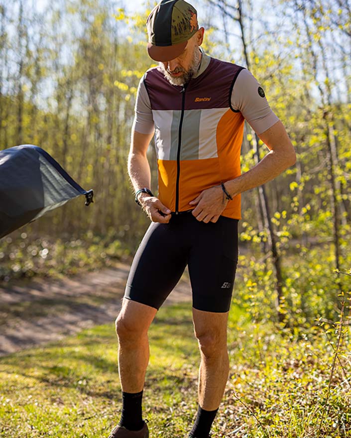 Santini Nebula Terranova Erkek Rüzgarlık Yelek 0M54275TNOVA