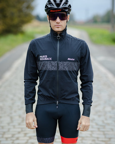Santini Paris Roubaix Enfer Du Nord Polartec Rüzgarlık Ceket RE5077522PRENFR