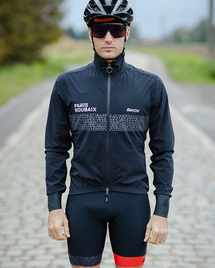 Santini Paris Roubaix Enfer Du Nord Polartec Rüzgarlık Ceket RE5077522PRENFR