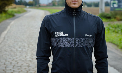 Santini Paris Roubaix Enfer Du Nord Polartec Rüzgarlık Ceket RE5077522PRENFR