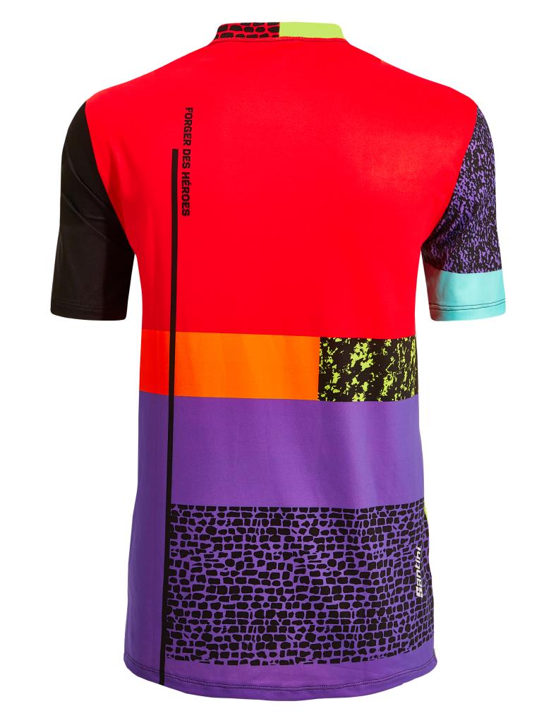 Santini PARIS ROUBAIX FORGER DES HEROES Erkek Teknik Spor Tişört RE499GLL22PRFDH