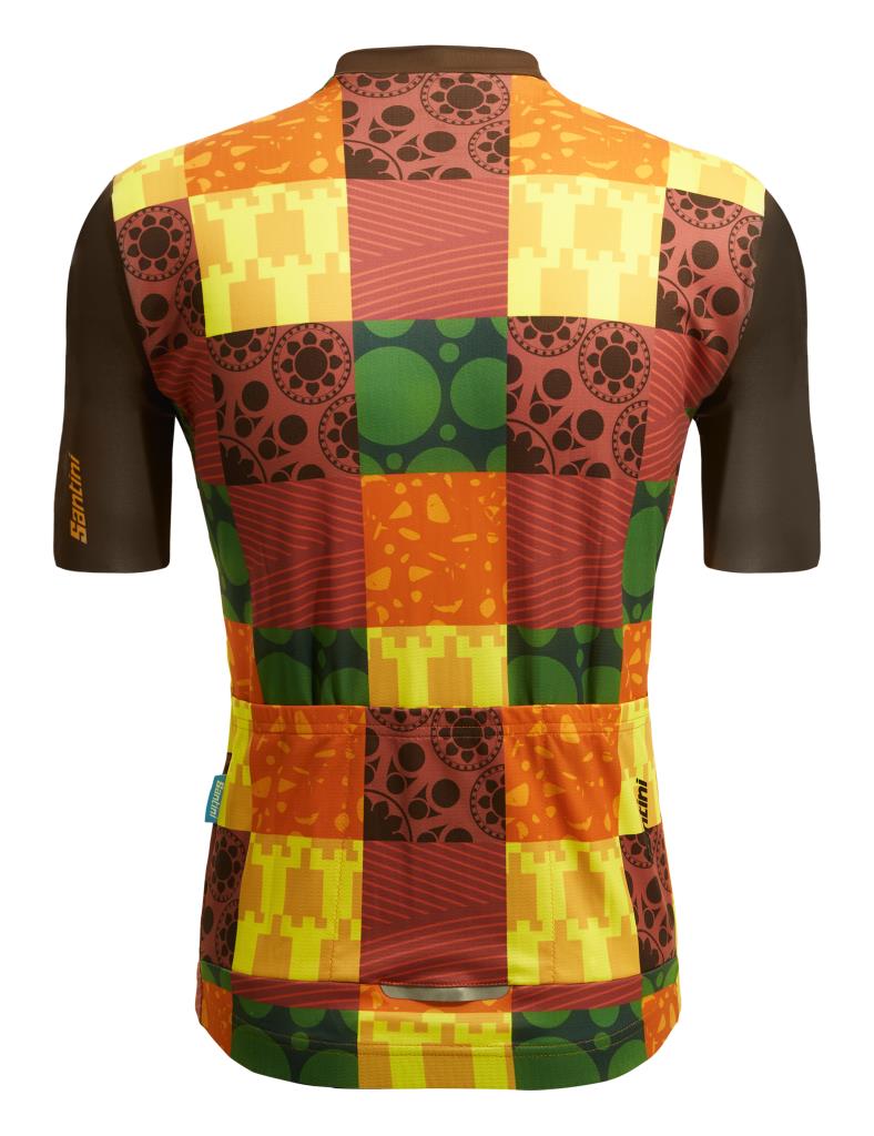 Santini Paris Tour Official Büyük Beden Bisiklet Forması RE94075C22PTVIGN