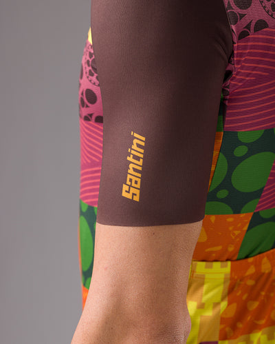 Santini Paris Tour Official Büyük Beden Bisiklet Forması RE94075C22PTVIGN