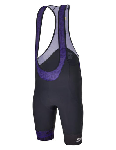 Santini PUY DE DOME Tour De France Özel Seri Unisex Askılı Bisiklet Taytı RE1075FBPDD3TDF