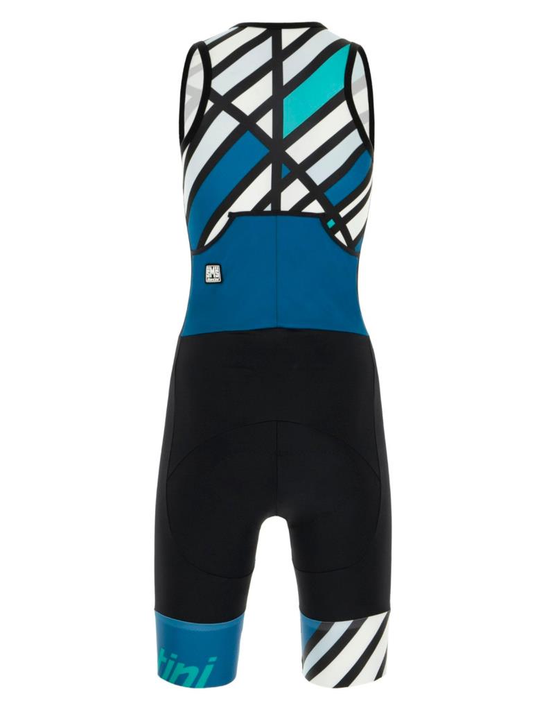 Santini Redux Raggio Kadın Kolsuz Trisuit 1T771IMGREDUXRAGG TEAL