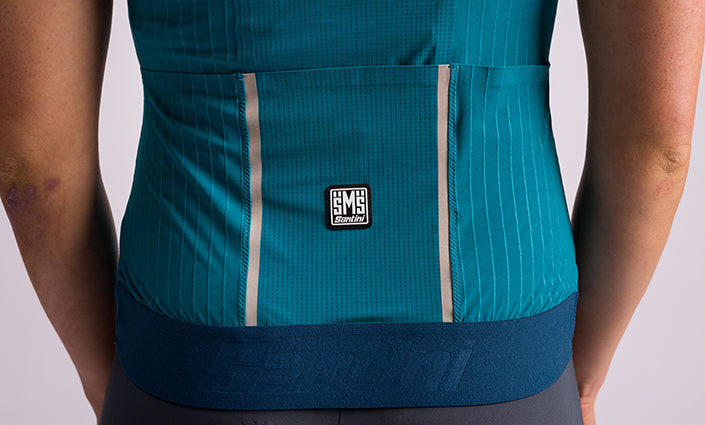 Santini Redux Speed Kadın Bisiklet Forması Çantalı 3S95475RREDUXSPD