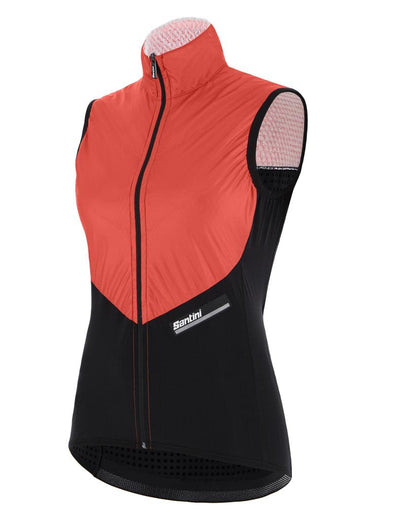 Santini Redux Stamina Wind Vest Women's Waterproof Windbreaker Vest 1S545L75REDUXSTAM