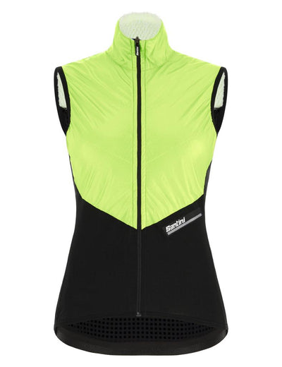 Santini Redux Stamina Wind Vest Women's Waterproof Windbreaker Vest 1S545L75REDUXSTAM
