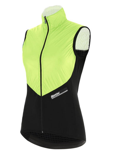 Santini Redux Stamina Wind Vest Women's Waterproof Windbreaker Vest 1S545L75REDUXSTAM