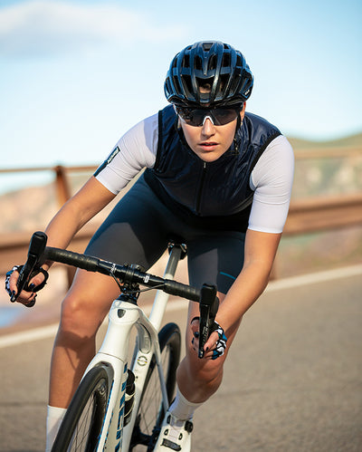 Santini Redux Stamina Wind Vest Women's Waterproof Windbreaker Vest 1S545L75REDUXSTAM